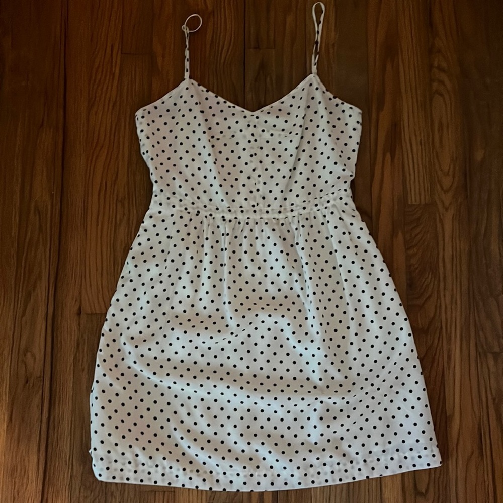 White J Crew dress